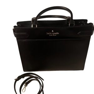 Staci Medium Satchel Black